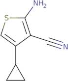 2-Amino-4-cyclopropylthiophene-3-carbonitrile