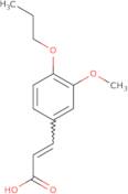 (2E)-3-(3-Methoxy-4-propoxyphenyl)prop-2-enoic acid