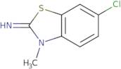 6-Chloro-3-methyl-3H-benzothiazol-2-ylideneamine