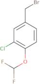 4-(Bromomethyl)-2-chloro-1-(difluoromethoxy)benzene