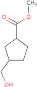 rac-Methyl (1R,3S)-3-(hydroxymethyl)cyclopentane-1-carboxylate, cis