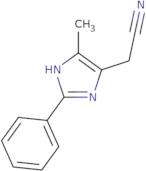 2-(5-Methyl-2-phenyl-1H-imidazol-4-yl)acetonitrile