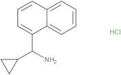 Cyclopropyl(naphthalen-1-yl)methanamine hydrochloride