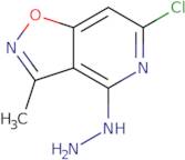 6-Chloro-4-hydrazinyl-3-methyl-[1,2]oxazolo[4,5-c]pyridine