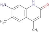 7-Amino-4,6-dimethyl-quinolin-2-ol