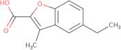 5-Ethyl-3-methyl-1-benzofuran-2-carboxylic acid