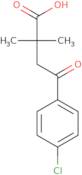 4-(4-Chlorophenyl)-2,2-dimethyl-4-oxobutanoic acid