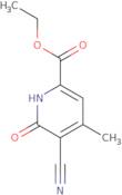 Ethyl 5-cyano-4-methyl-6-oxo-1,6-dihydropyridine-2-carboxylate