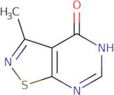 3-Methyl-4H,5H-[1,2]thiazolo[5,4-d]pyrimidin-4-one
