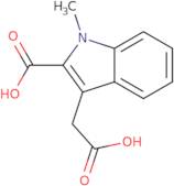 3-(carboxymethyl)-1-methyl-1H-indole-2-carboxylic acid