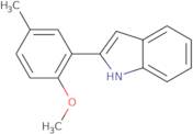 2-(2-Methoxy-5-methylphenyl)-1H-indole