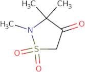 2,3,3-Trimethyl-1Î»â¶,2-thiazolidine-1,1,4-trione