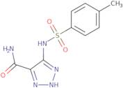 5-{[(4-Methylphenyl)sulfonyl]amino}-1H-1,2,3-triazole-4-carboxamide