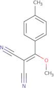 2-[Methoxy(4-methylphenyl)methylidene]propanedinitrile