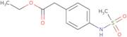 Ethyl 2-[4-(methylsulfonamido)phenyl]acetate