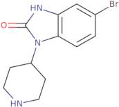 5-bromo-1-(piperidin-4-yl)-1h-benzo[d]imidazol-2(3h)-one hcl