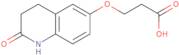 3-[(2-Oxo-1,2,3,4-tetrahydroquinolin-6-yl)oxy]propanoicacid