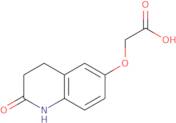 2-[(2-Oxo-1,2,3,4-tetrahydroquinolin-6-yl)oxy]acetic acid