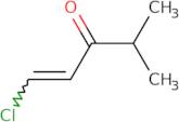 (1E)-1-Chloro-4-methylpent-1-en-3-one