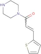 1-(Piperazin-1-yl)-3-(thiophen-2-yl)prop-2-en-1-one