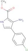 Methyl 3-amino-4-(4-chlorophenyl)-1H-pyrrole-2-carboxylate