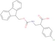 2-(4-chlorophenyl)-3-({[(9H-fluoren-9-yl)methoxy]carbonyl}amino)propanoic acid