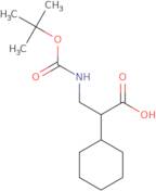 3-([(tert-Butoxy)carbonyl]amino)-2-cyclohexylpropanoic acid