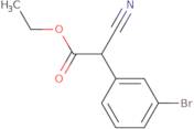 Ethyl 2-(3-bromophenyl)-2-cyanoacetate