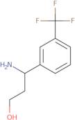 3-Amino-3-[3-(trifluoromethyl)phenyl]propan-1-ol