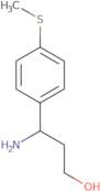 3-Amino-3-[4-(methylsulfanyl)phenyl]-1-propanol