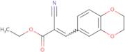 Ethyl 2-cyano-3-(2,3-dihydro-1,4-benzodioxin-6-yl)prop-2-enoate