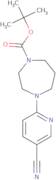 5-Cyano-2-[4-butoxycarbonyl-1-(1,4-diazepenyl)]pyridine