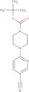 5-Cyano-2-[4-butoxycarbonyl(piperazino)]pyridine