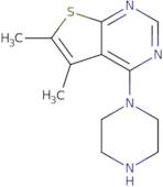 5,6-Dimethyl-4-piperazinothieno[2,3-d]pyrimidine