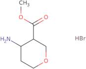 (3S,4S)-Methyl 4-aminotetrahydro-2H-pyran-3-carboxylate hydrobromide