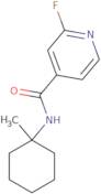 2-Fluoro-N-(1-methylcyclohexyl)pyridine-4-carboxamide