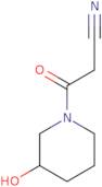 3-(3-Hydroxypiperidin-1-yl)-3-oxopropanenitrile
