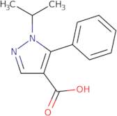 5-Phenyl-1-(propan-2-yl)-1H-pyrazole-4-carboxylic acid