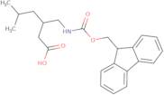 (3S)-3-[({[(9H-Fluoren-9-yl)methoxy]carbonyl}amino)methyl]-5-methylhexanoic acid