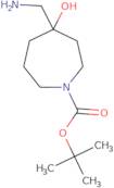 tert-Butyl 4-(Aminomethyl)-4-hydroxy-1-azepanecarboxylate