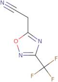 2-[3-(Trifluoromethyl)-1,2,4-oxadiazol-5-yl]acetonitrile