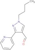 1-Butyl-3-(pyridin-2-yl)-1H-pyrazole-4-carbaldehyde