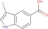 3-Iodo-1H-indole-5-carboxylic acid