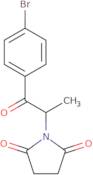 1-[1-(4-Bromophenyl)-1-oxopropan-2-yl]pyrrolidine-2,5-dione
