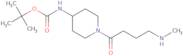 tert-Butyl N-{1-[4-(methylamino)butanoyl]piperidin-4-yl}carbamate