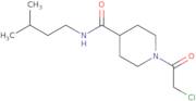 1-(2-Chloroacetyl)-N-(3-methylbutyl)piperidine-4-carboxamide