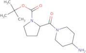 tert-Butyl (2S)-2-(4-aminopiperidine-1-carbonyl)pyrrolidine-1-carboxylate