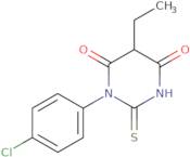 1-(4-Chlorophenyl)-5-ethyl-2-sulfanylidene-1,3-diazinane-4,6-dione