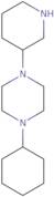 1-Cyclohexyl-4-(piperidin-3-yl)piperazine