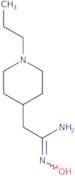 (1Z)-N'-Hydroxy-2-(1-propyl-4-piperidinyl)ethanimidamide